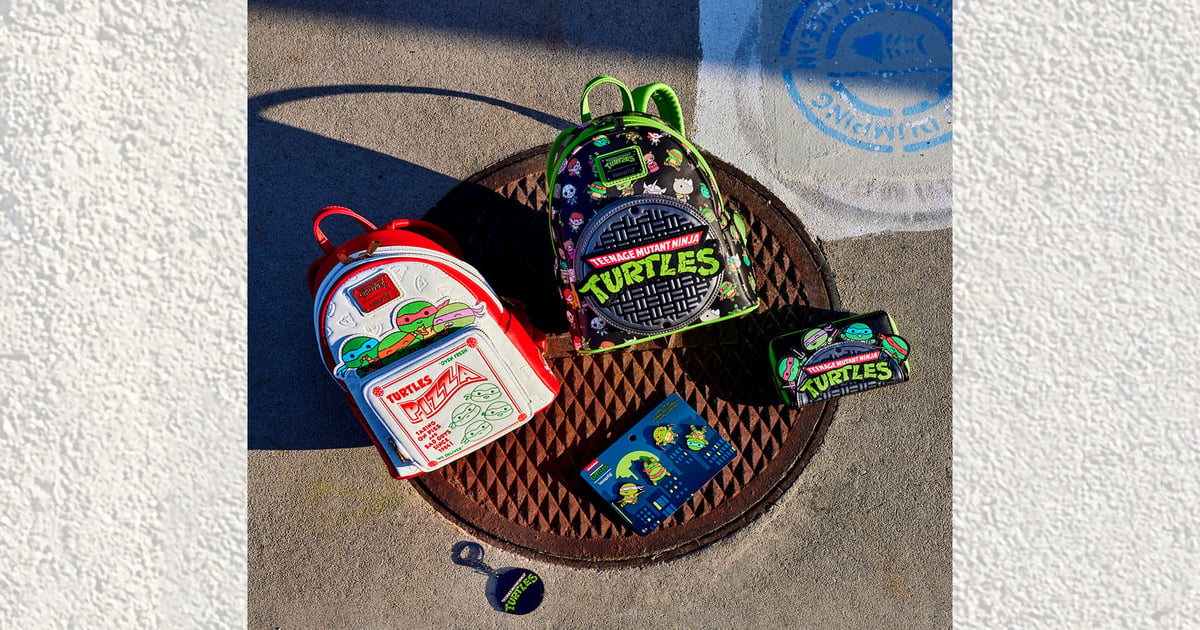 ??? LOUNGEFLY TEENAGE MUTANT NINJA TURTLES BACKPACK ??? NWT ??? Nickelodeon Loungefly Mini Backpack - Teenage Mutant Ninja  main image 3
