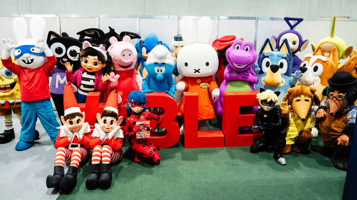 Brand Licensing Europe characters with the September/October issue of License Global
