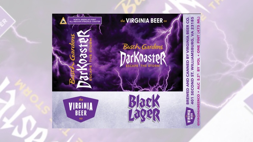 Promotional image for DarKoaster Black Lager.