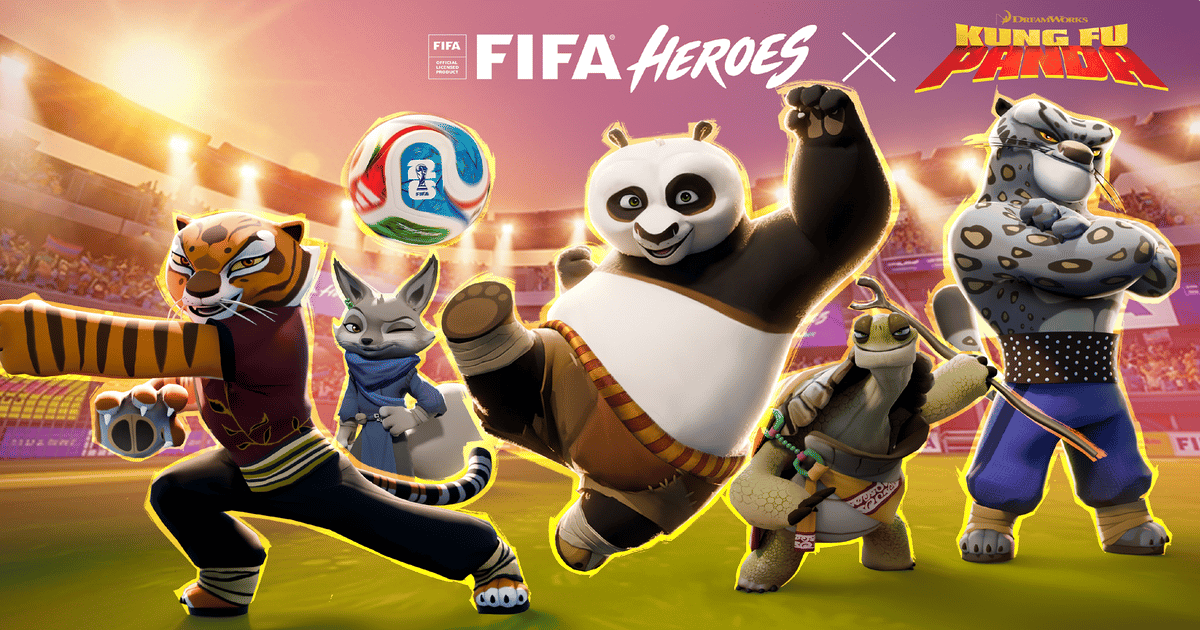 'Kung Fu Panda' Characters Join 'FIFA Heroes' in New Season Pass