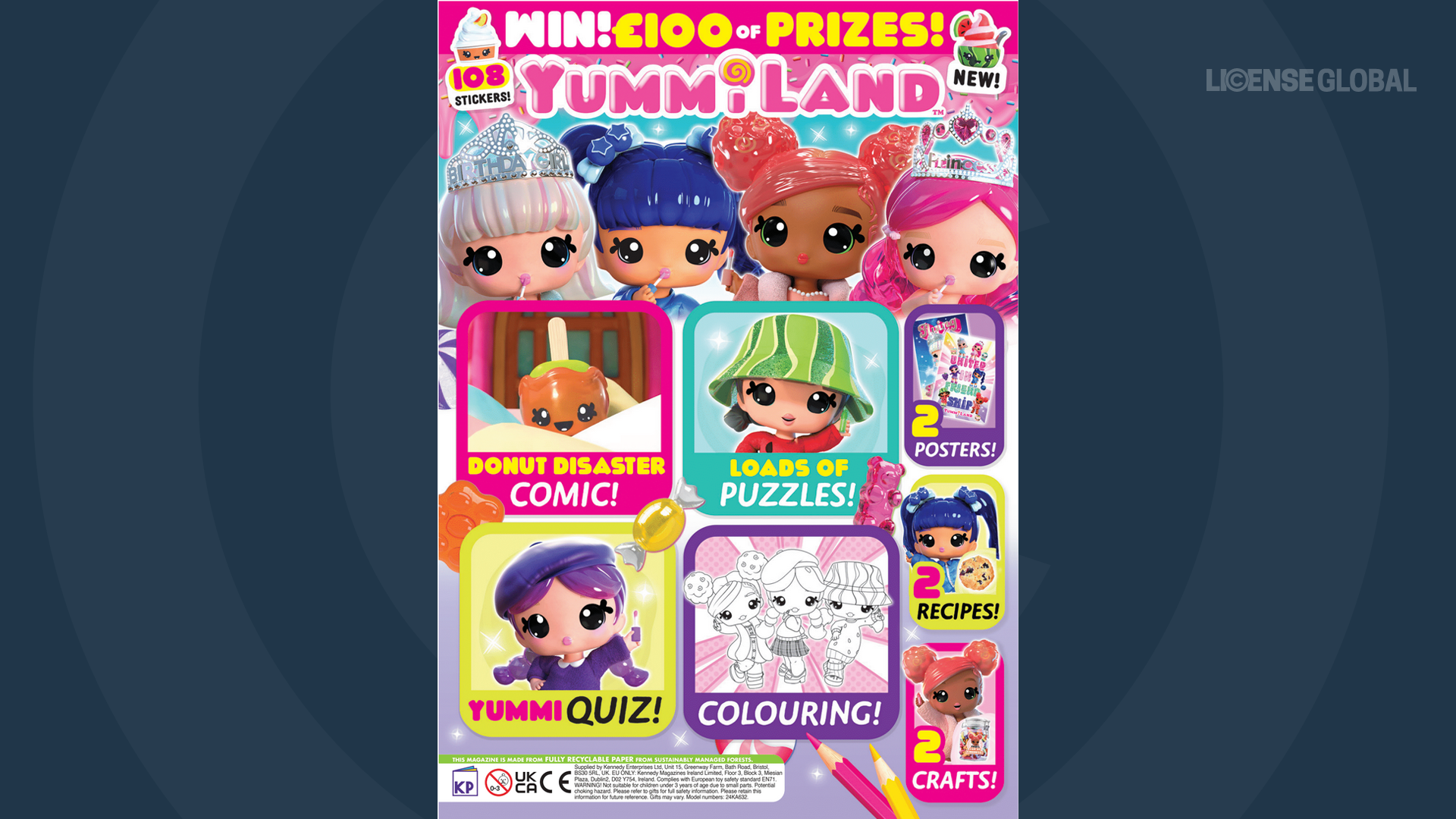 Kennedy Publishing, MGA Entertainment Launch Yummiland Magazine