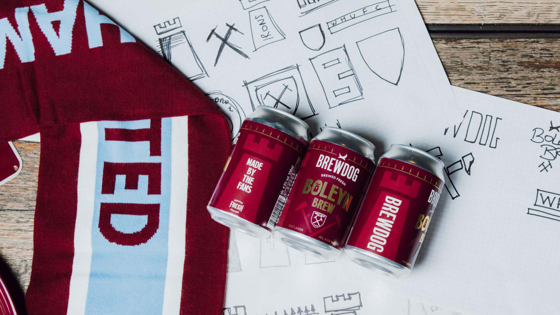 West Ham United, BrewDog Launch Fan-Created Beer 'Boleyn Brew'