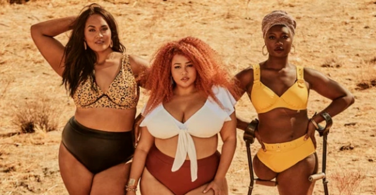 swimsuitsforall Unveils First Plus Size Model Celebrating Her