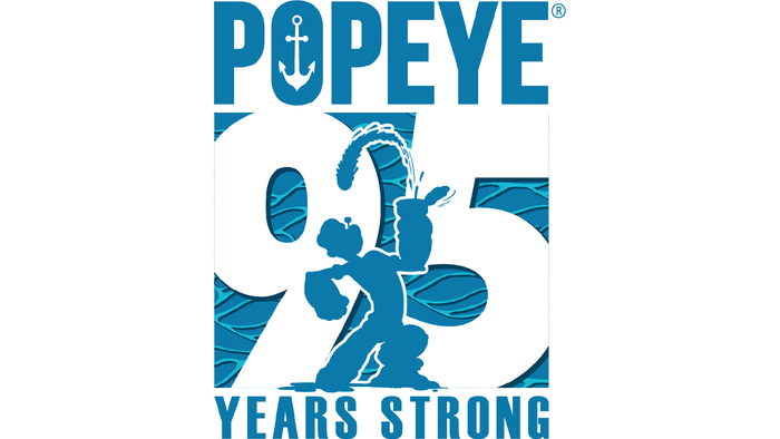 Popeye 95th logo