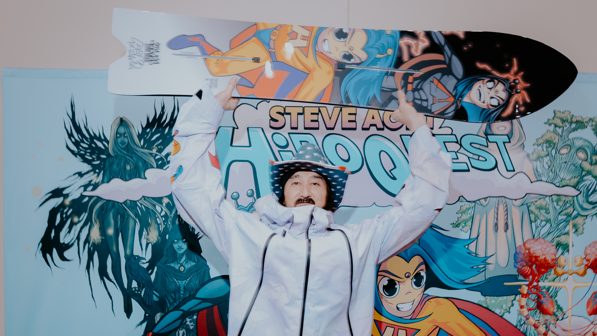 D.J. Steve Aoki Treats His ポップアートパネル スティーブ アオキ DJ Career Like a Sport - The