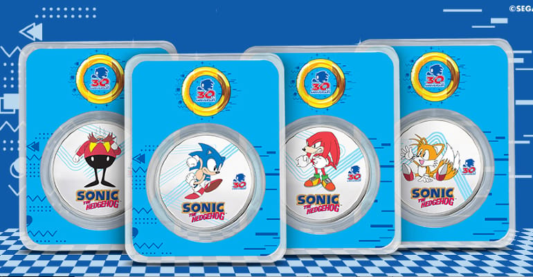 SONIC THE HEDGEHOG 25th ANNIVERSARY FIGURE SET WITH COINS | #2010986539 SONIC THE HEDGEHOG 25th ANNIVERSARY FIGURE SET WITH COINS | #2010986539