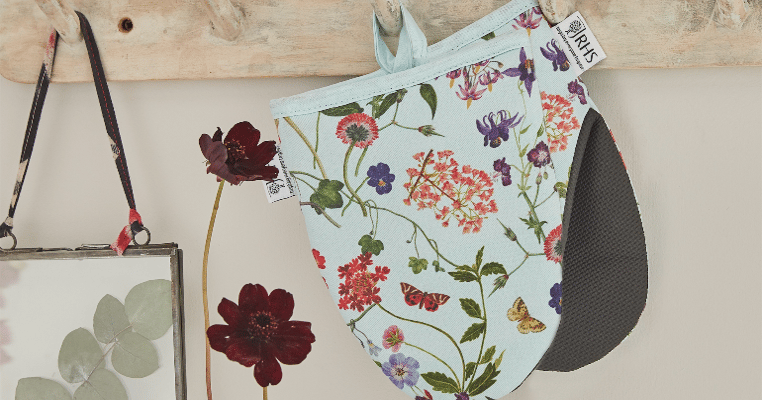 Strofinaccio In Lino Ulster Weavers RHS – 73x48 Cm, Design Fragola, Royal Horticultural Society