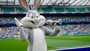 Bugs Bunny at Twickenham Stadium, England Rugby, Fanatics, Warner Bros.