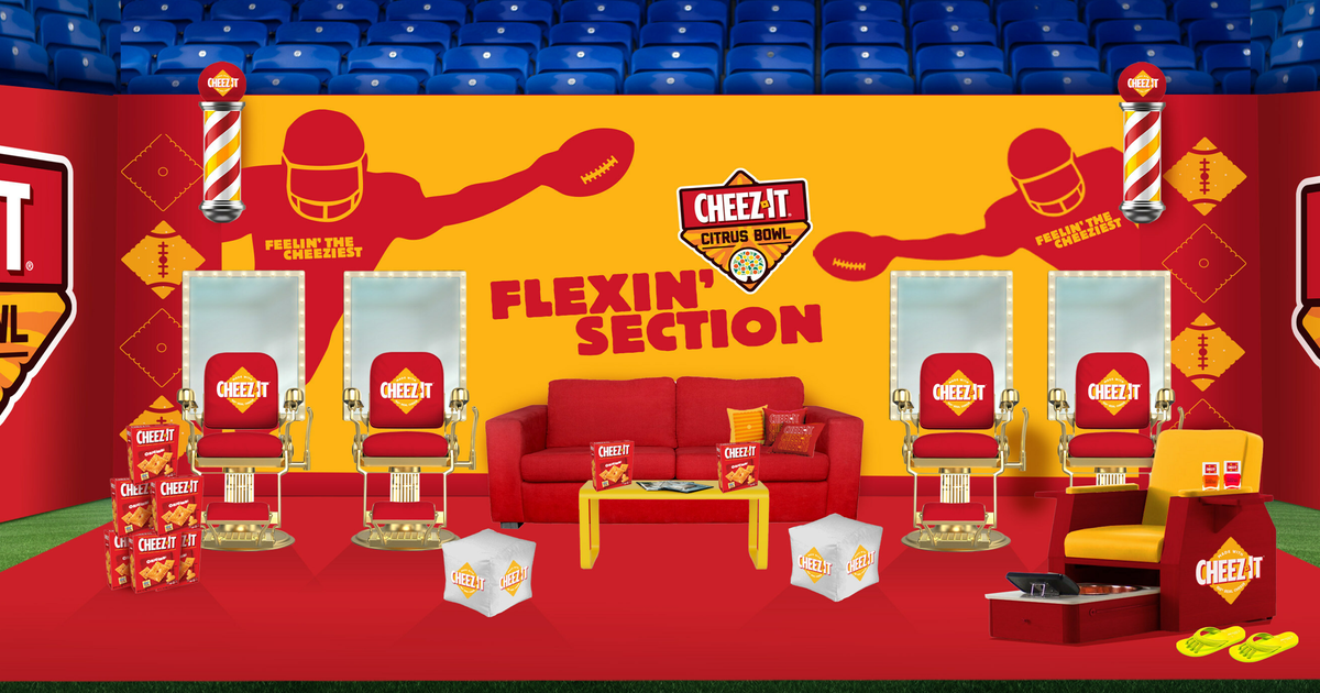 CheezIt to Offer Salon Experience at Citrus Bowl