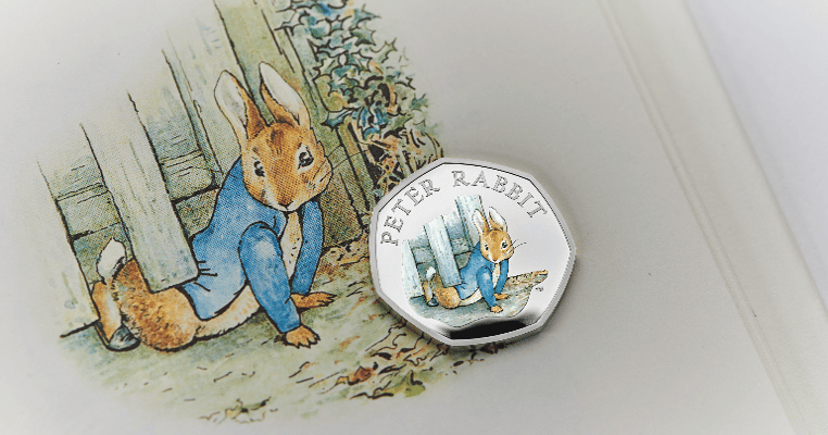 Peter Rabbit Hops onto Royal Mint U.K. Coin | License Global