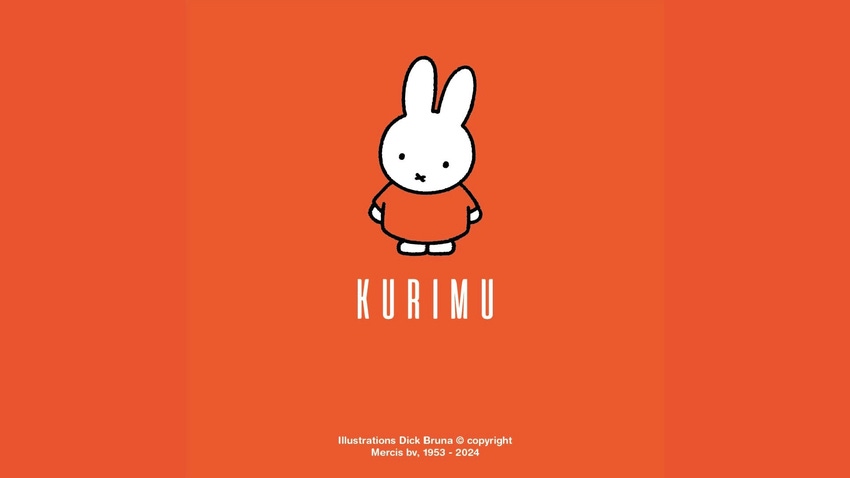 Promotional image for the Miffy Kurimu ice cream.