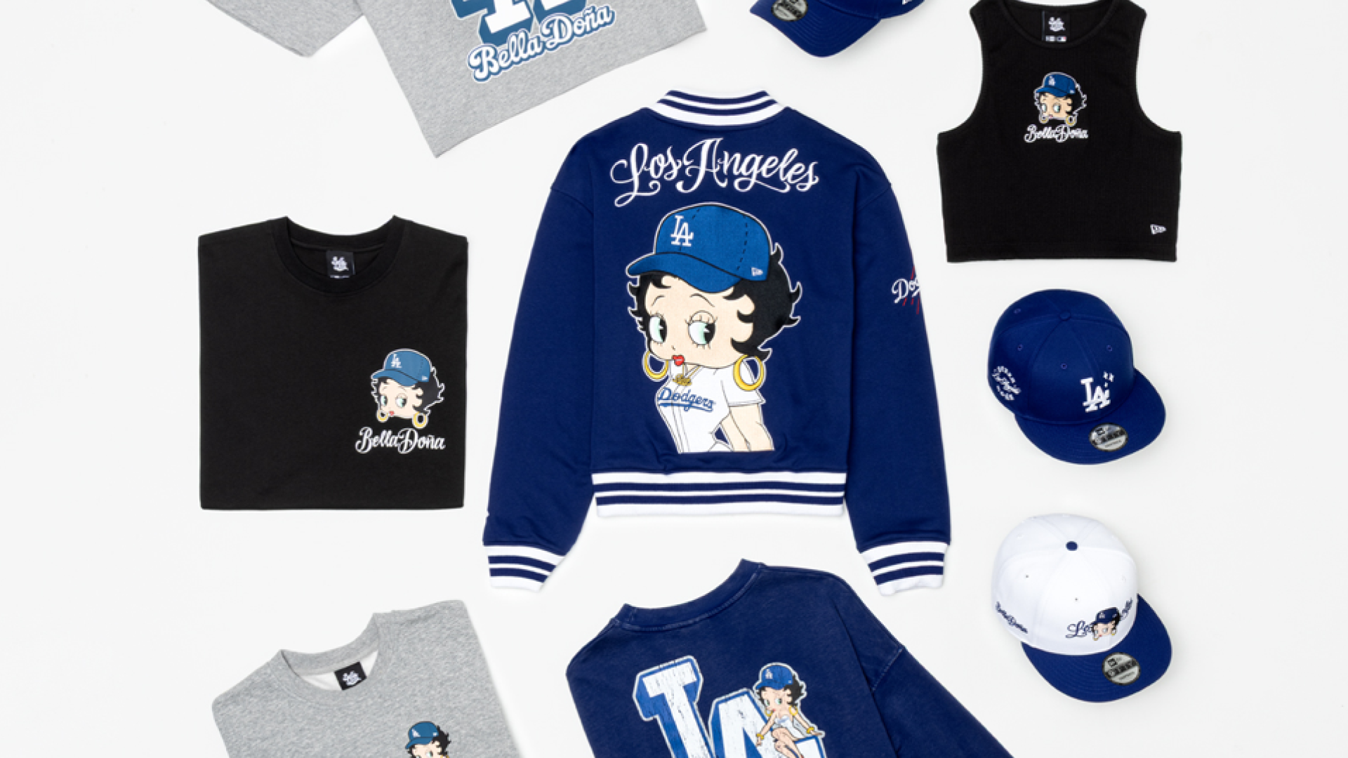 【公式サイト完売品】Betty Boop×Dodgersコラボキャップ 公式サイト完売品！即購入◎】Betty Boop×Dodgersコラボキャップ