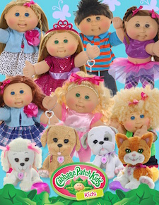 Cabbage patch cheap soft dolls