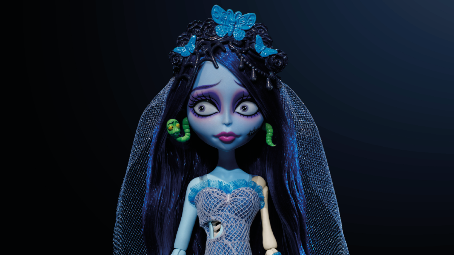 ☆限定ドール☆ モンスターハイ コープスブライド　エミリー　ドール とネフェラ Monster High Skullector Celebrates the 20th Anniversary of Tim