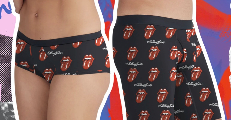 Meundies Partners with The Rolling Stones For Limited-Edition Collection