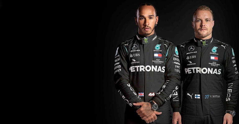 PUMA Mercedes AMG Petronas F1 Team Unveils Black Race Gear License Global