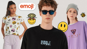 emoji-branded clothing.