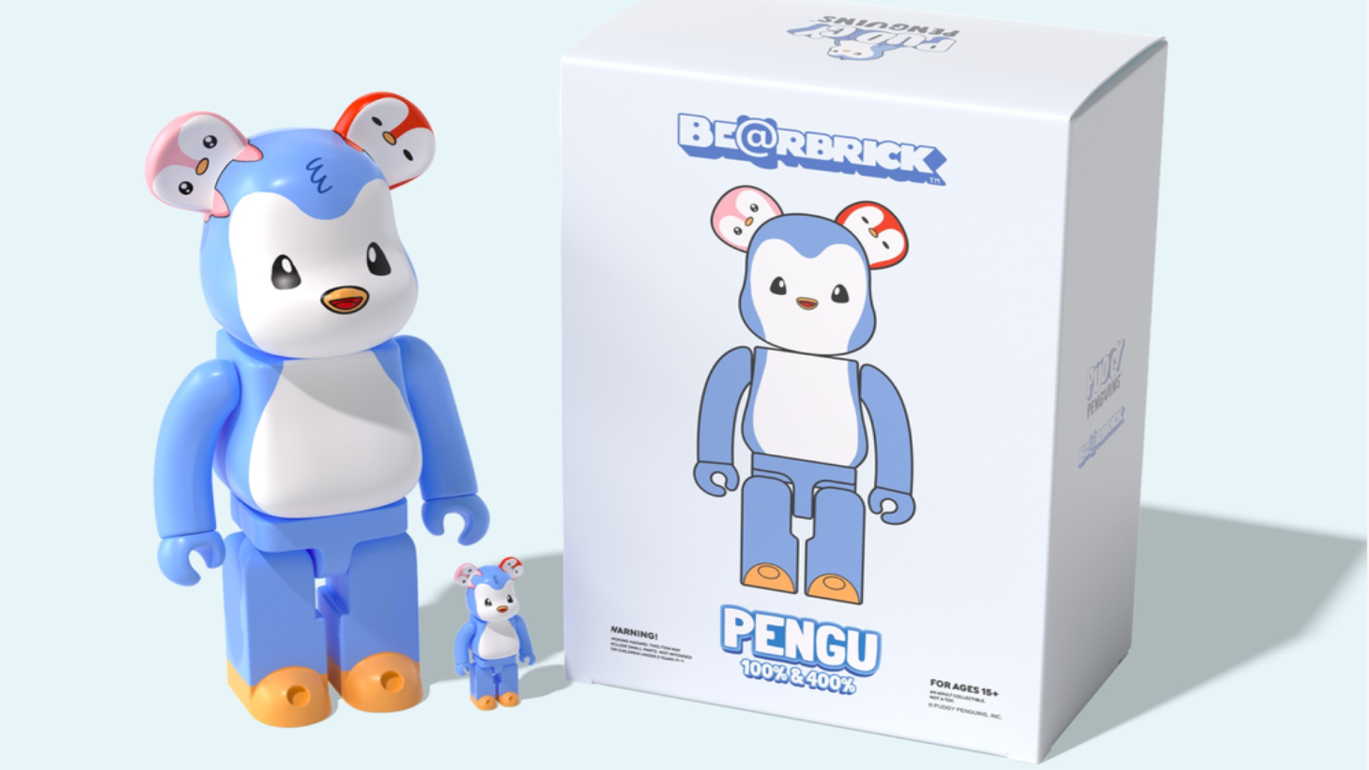Pudgy Penguins Collabs with BE@RBRICK