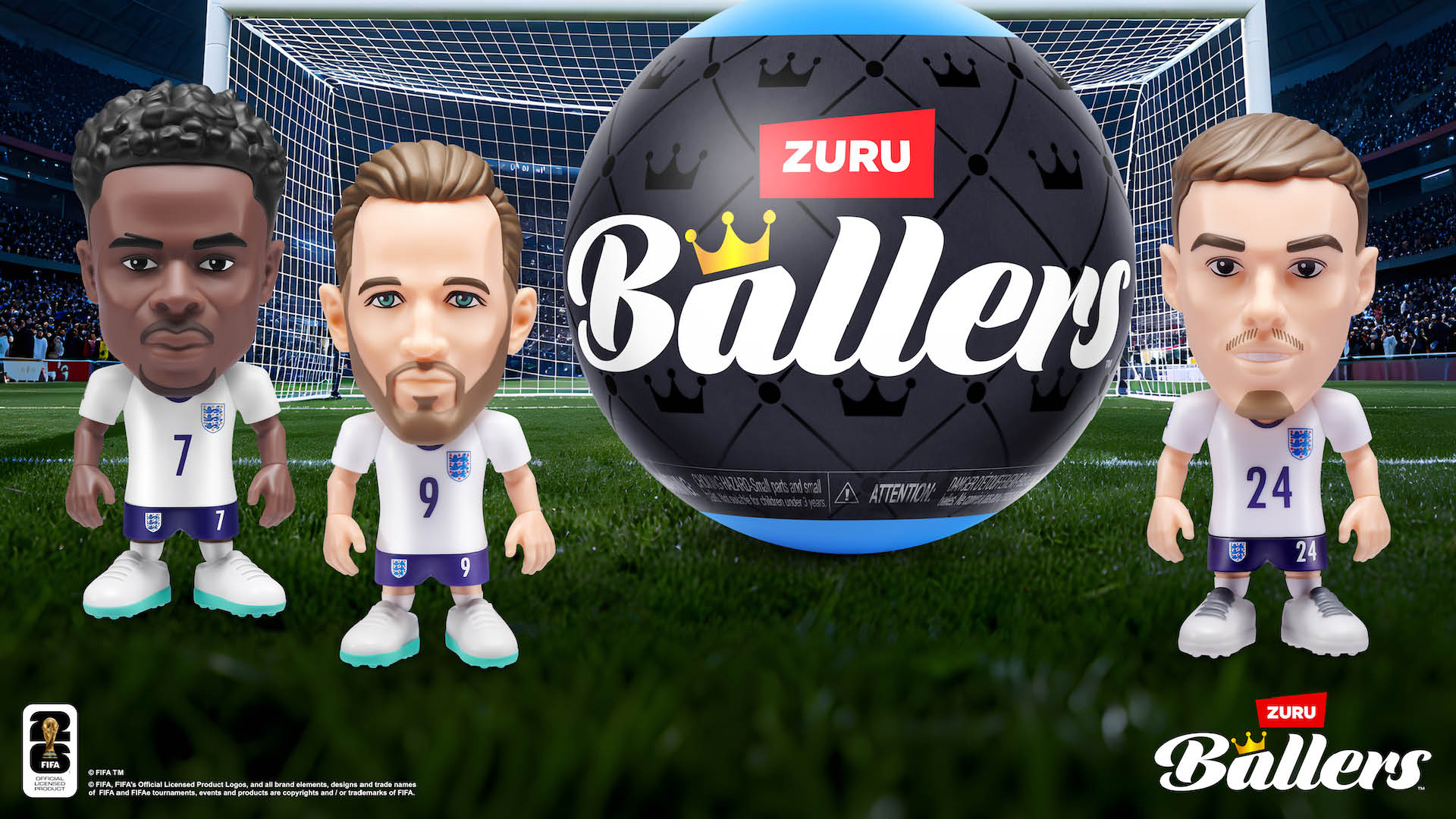 ZURU　Ballers 　FIFA　 メッシ　レア ZURU Launches FIFA World Cup 2026 Ballers Collectible Line