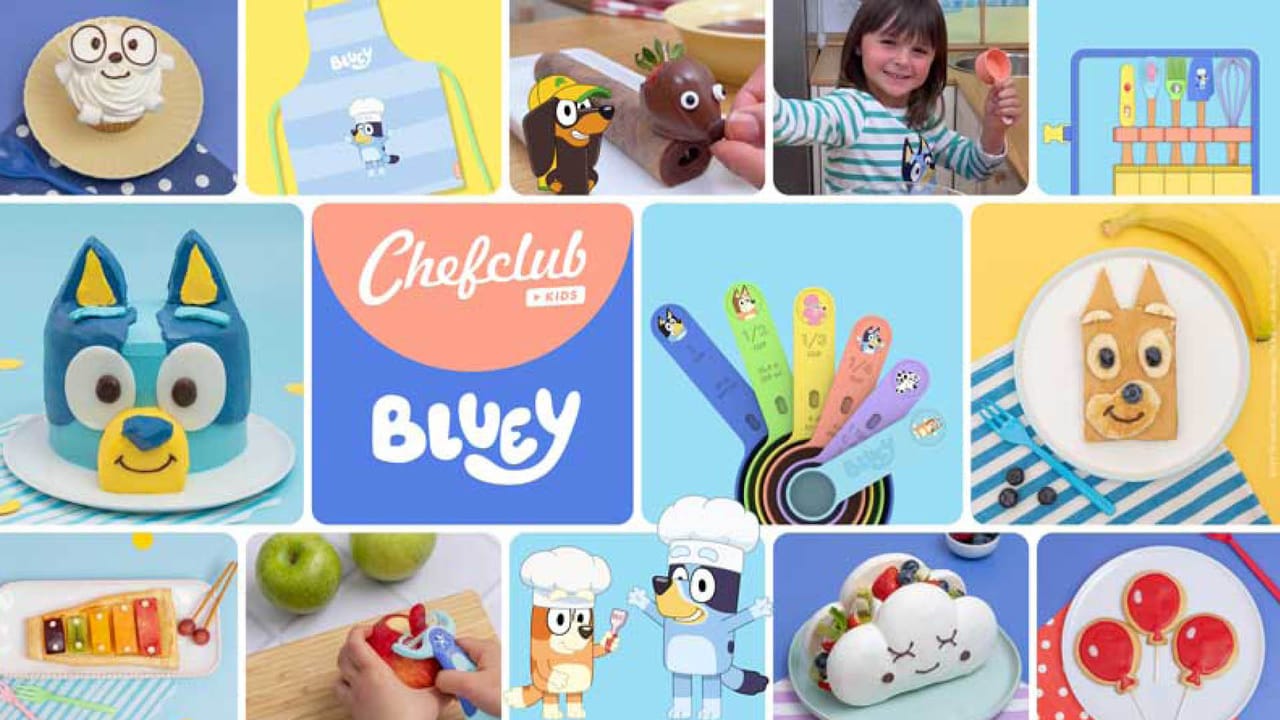 Code Blu Chef ‘Bluey,’ Chefclub Join Forces for Kids Cooking Range
