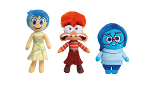 "Inside Out 2" plush toys.