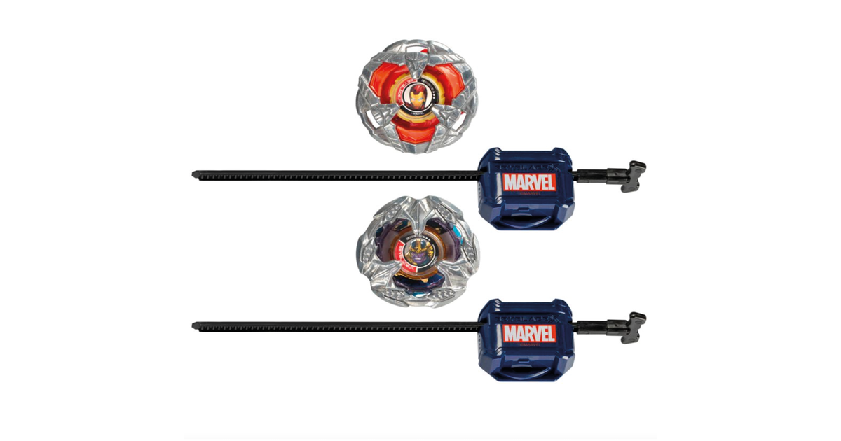 Hasbro Reveals Beyblade x Star Wars and Marvels Tops
