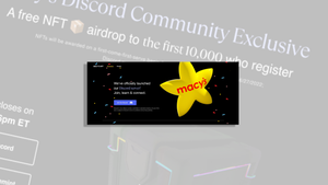 Announcement for Macy's Discord server.