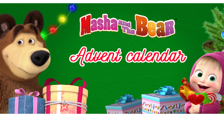 Animaccord Debuts ‘masha And The Bear Advent Calendar License Global