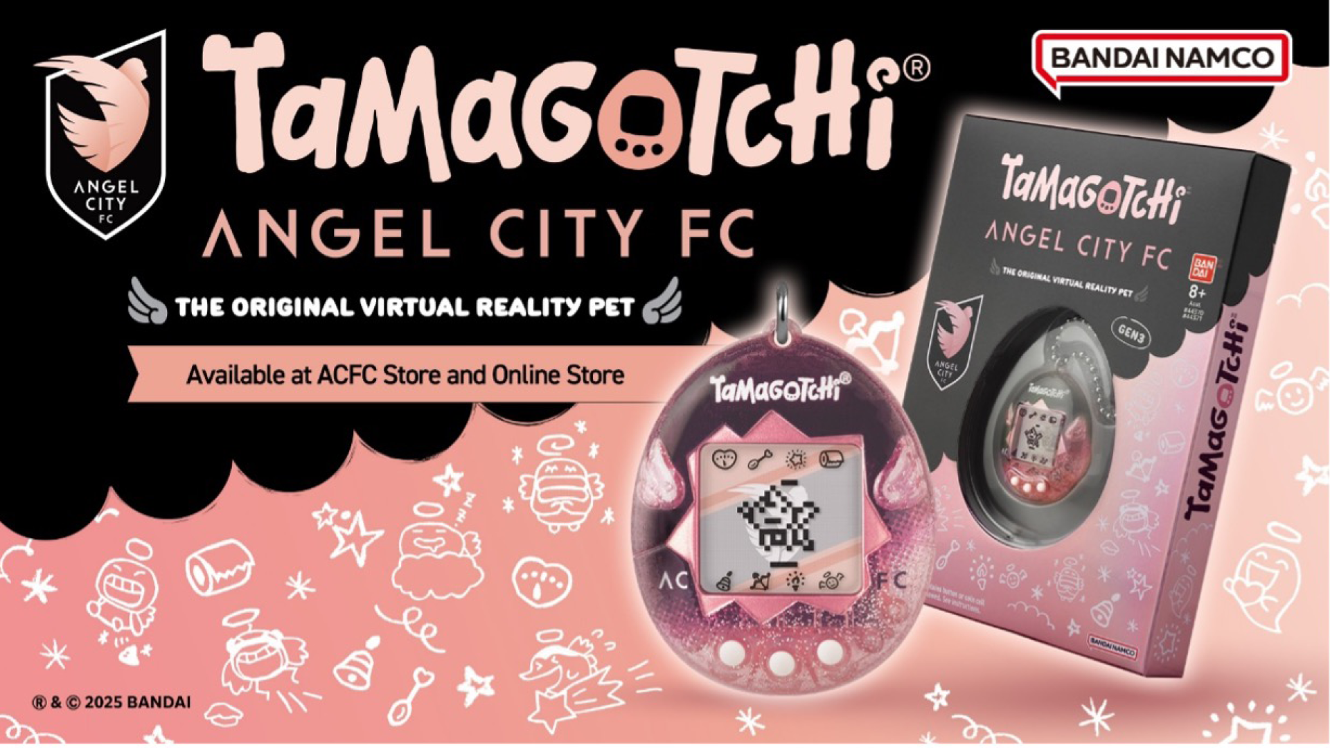 Tamagotchi, Bandai Namco Partners with Angel City Football Club