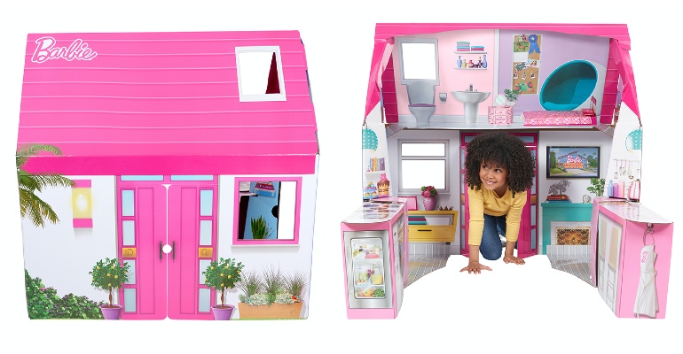 Barbie dream house fold up sales