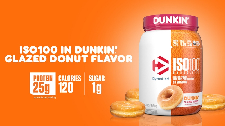 The ISO100 in Dunkin’ Glazed Donut flavor.