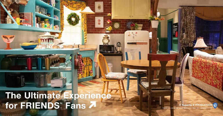 Friends' Experience Opens in New York City Sparking TV Nostalgia