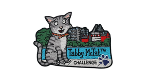 Tabby McTat Pawprint challenge badge, Julia Donaldson, Axel Scheffler, Magic Light Pictures