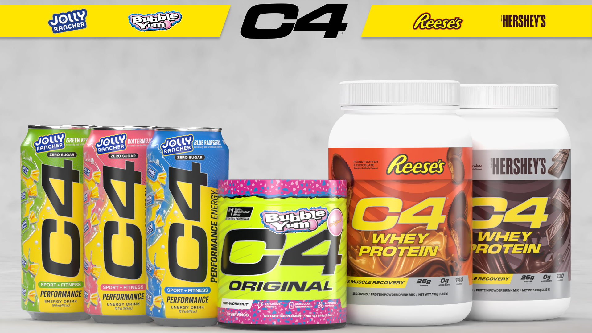 C4 Energy, Hershey Announce Collaboration