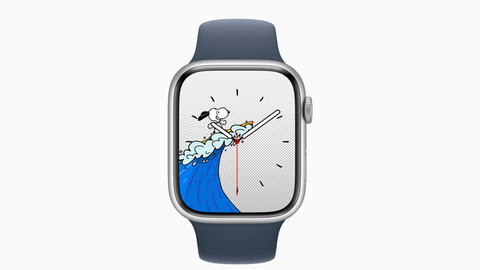 Snoopy Surfing Apple Watch Face