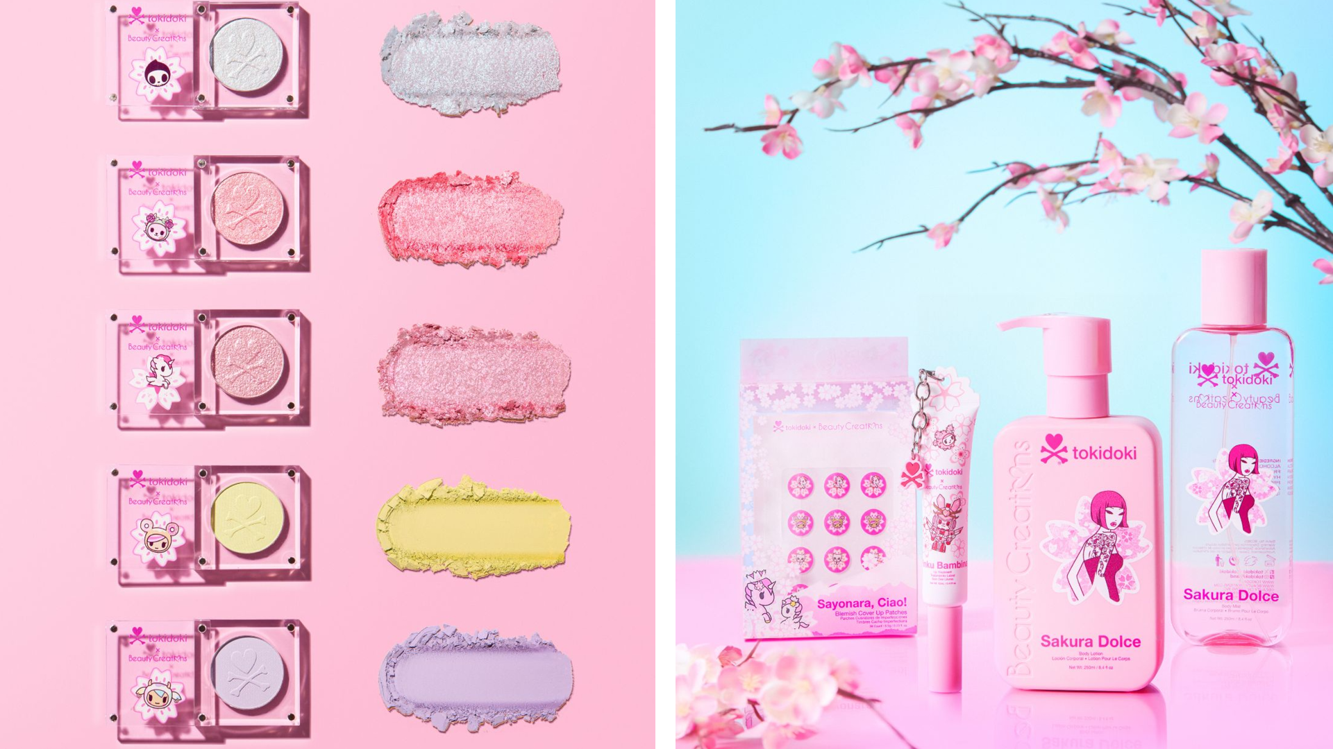 Beauty Creations Launch tokidoki Cosmetics Collab