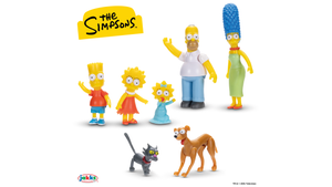 "The Simpsons" action figures. 