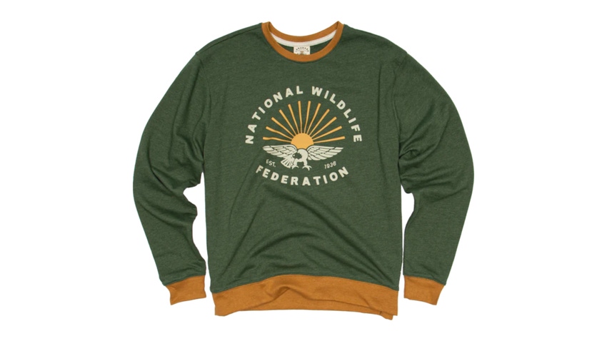 National Wildlife Federation Sweatshirt, The Landmark Project Collaboration