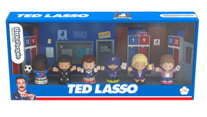 "Ted Lasso" Little People figurine set.