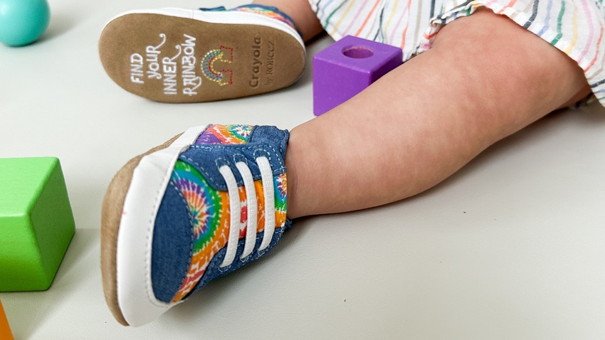 Crayola x Robeez Infant Footwear Collection