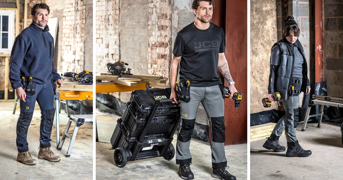 JCB Workwear Unveils New Technical Performance Collection