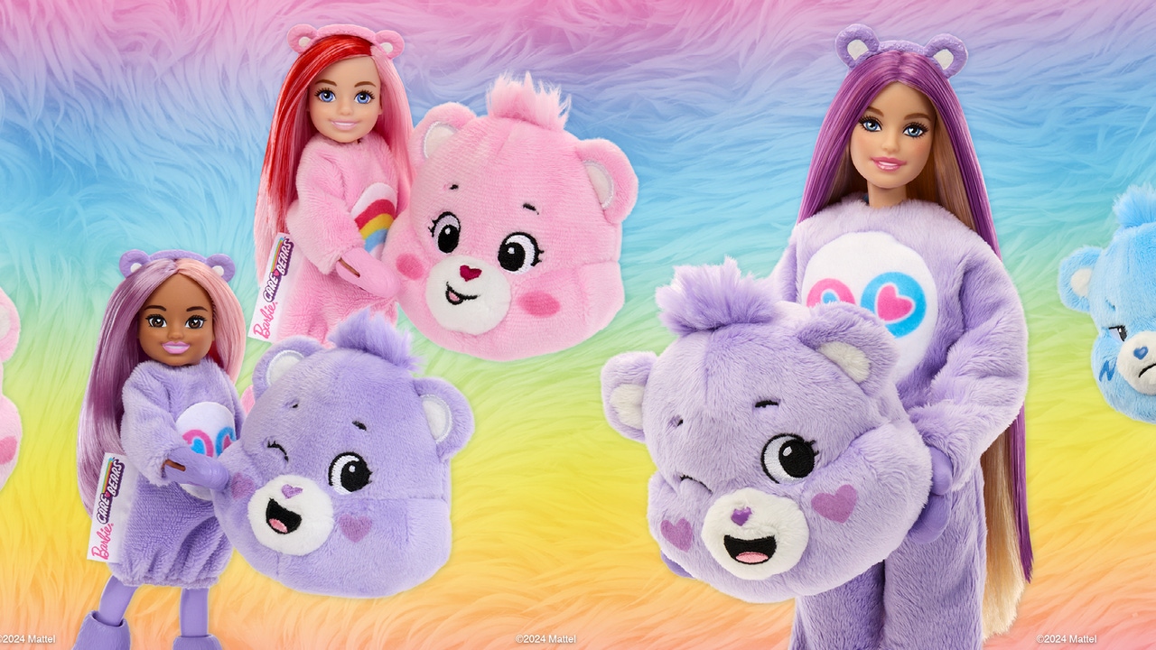 Barbie Care Bears Unveil the Cutie Reveal Care Bears Series