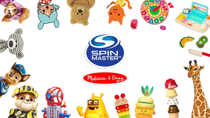 Spin Master and Melissa & Doug properties. 