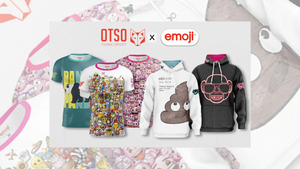 emoji OTSO sweatshirts.