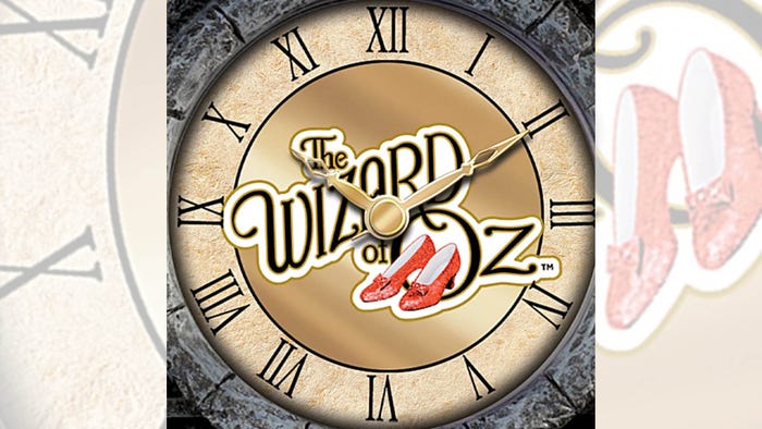 “The Wizard of Oz” handcrafted cuckoo clock, Warner Bros.