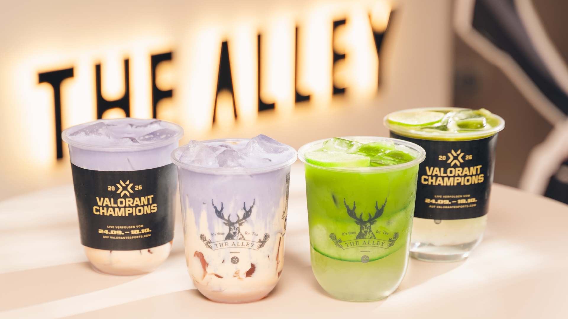 The Alley Launches 'VALORANT' Bubble Tea in Germany