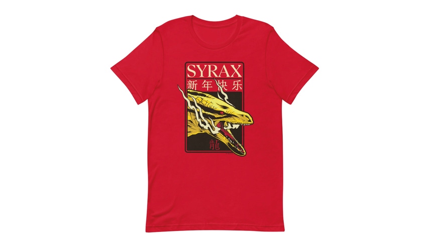 Syrax T-shirt.