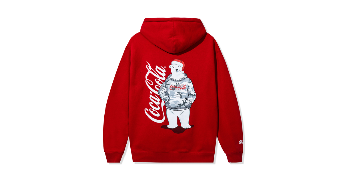 パーカー・フーディ [ANTI SOCIAL SOCIAL CLUB] COCA-COLA SANTA HOODIE Anti Social Social Club and Coca-Cola Are Ready to Rock