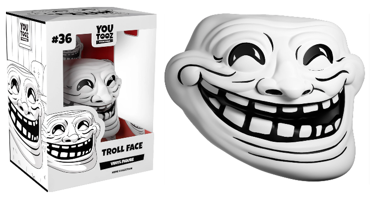 Youtooz Drops 'TrollFace' Figures