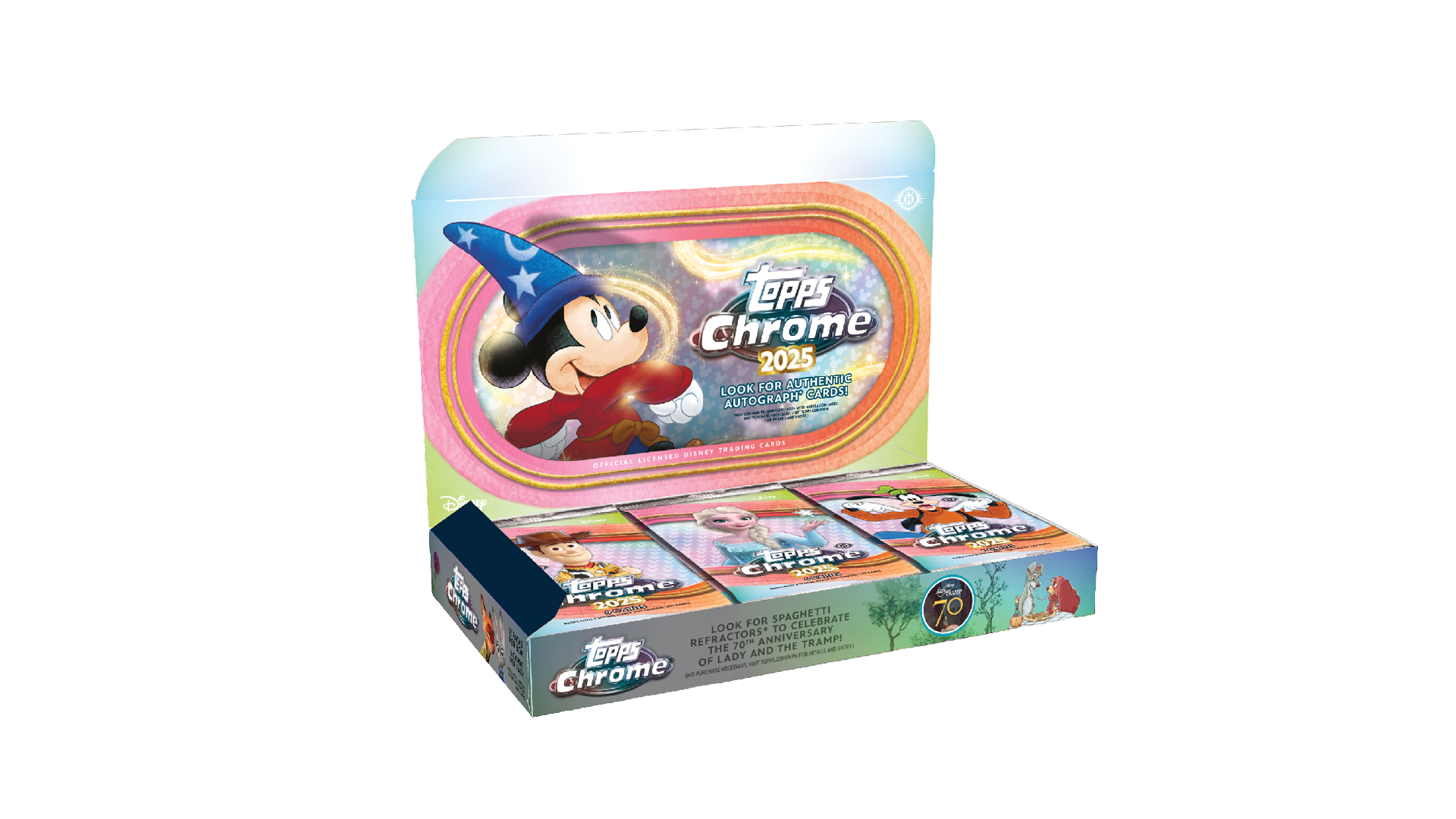 New Disney x Topps Chrome Trading Cards Feature MLB